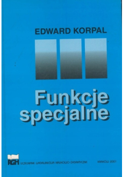 Funkcje specjalne