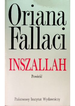 Inszallah Powieść