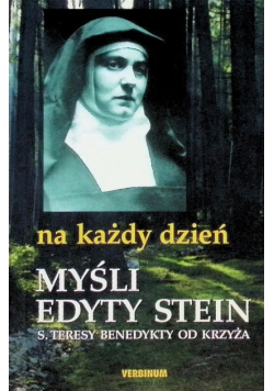 Na każdy dzień myśli Edyty Stein