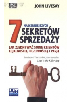 7 najcenniejszych sekretów sprzedaży
