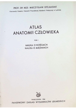 Atlas anatomii człowieka Tom I