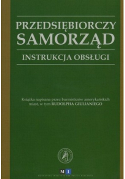 Przedsiębiorczy samorząd  Instrukcja Obsługi