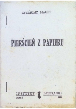 Pierścień z papieru