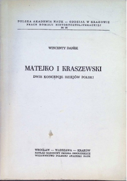 Matejko i Kraszewski