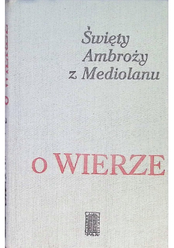 O wierze