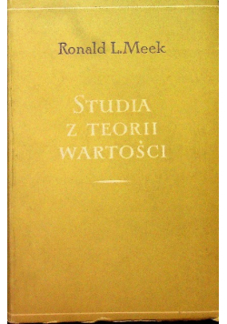 Studia z teorii wartości opartej na pracy