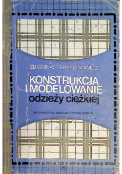 Konstrukcja i modelowanie odzieży męskiej