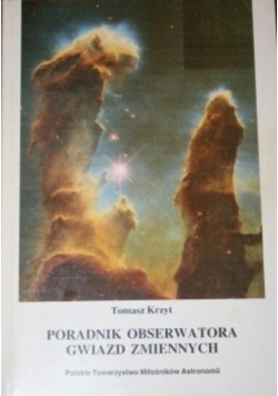 Poradnik obserwatora gwiazd zmiennych