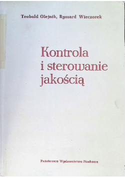 Kontrola i sterowanie jakością