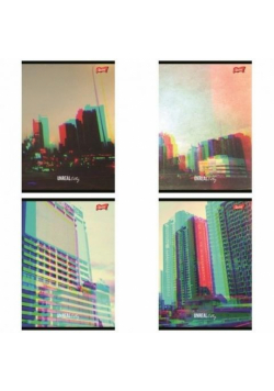 Zeszyt A5/60K linia Unreal City (10szt)
