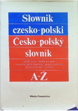 Słownik czesko - polski