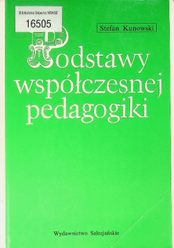 Podstawy współczesnej pedagogiki