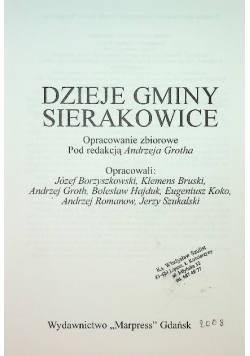 Dzieje gminy Sierakowice
