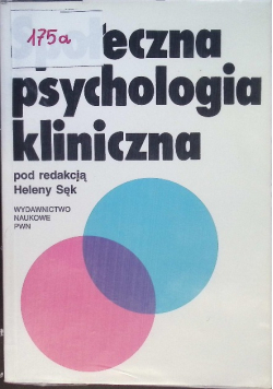 Społeczna psychologia kliniczna