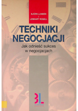 Techniki negocjacji