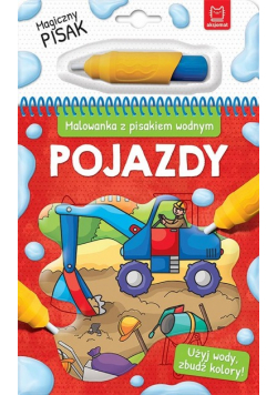 Malowanka z pisakiem wodnym Pojazdy