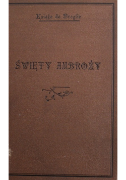 Święty Ambroży 1926 r.