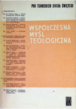 Pod tchnieniem Ducha Świętego współczesna myśl teologiczna