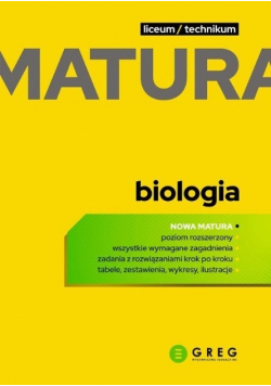 Matura biologia 2024 repetytorium maturalne dla liceum i  technikum