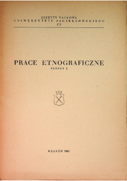 Polski atlas etnograficzny Zeszyt II
