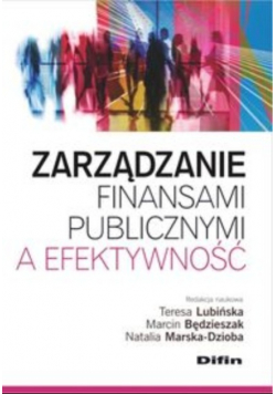 Zarządzanie finansami publicznymi a efektywność