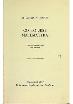 Co to jest matematyka