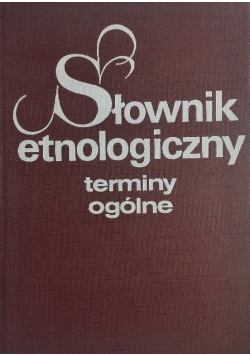Słownik etnologiczny terminy ogólne