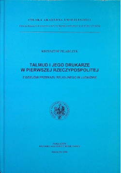 Talmud i jego drukarze w pierwszej Rzeczypospolitej