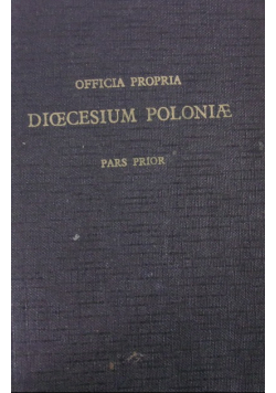 Officia Propria Dioecesium Poloniae