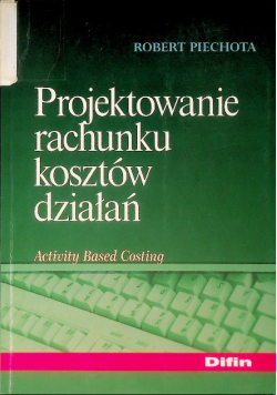 Projektowanie rachunku kosztów działań