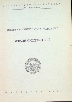 Więziennictwo PRL
