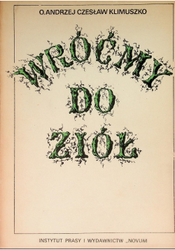Wróćmy do ziół