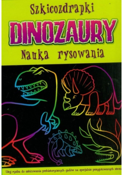Szkicozdrapki Dinozaury Nauka rysowania