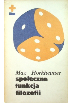Społeczna funkcja filozofii