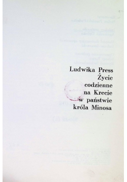 Życie codzienne na Krecie w państwie króla Minosa