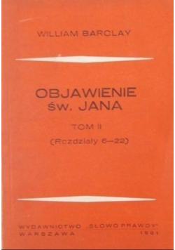 Objawienie Św. Jana, Tom II