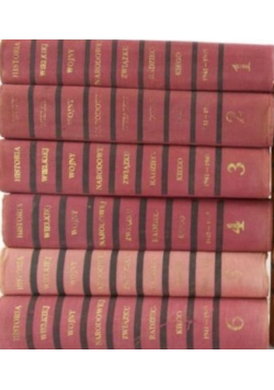 Historia Wielkiej Wojny Narodowej Związku Radzieckiego 1941 1945 Tom 1 do 6