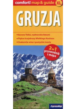 Gruzja 2w1 przewodnik i mapa