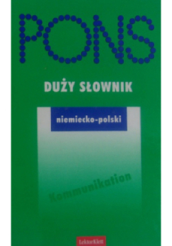 Duży słownik niemiecko - polski