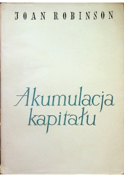 Akumulacja kapitału