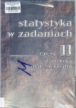 Statystyka w zadaniach  Część II