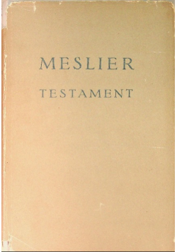 Meslier Testament