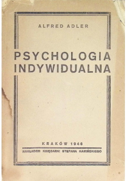 Psychologia indywidualna 1946 r.