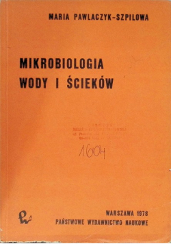 Mikrobiologia wody i ścieków