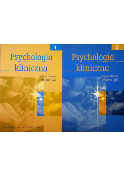 Psychologia kliniczna Tom 1 i 2