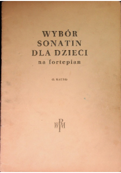 Wybór Sonatin dla dzieci na fortepian