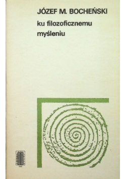 Ku filozoficznemu myśleniu