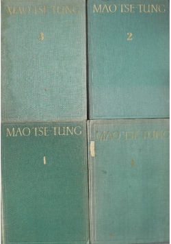 Tse Tung Dzieła wybrane Tom 1 do 4