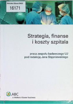 Strategia finanse i koszty szpitala