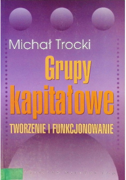 Grupy kapitałowe